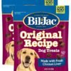 Bil-Jac Dog Treats - Original Recipe Chicken Liver Soft Puppy Training Treat Rewards, Resealable Double Zipper Pouch (Sizes Vary) (2, 10oz)
