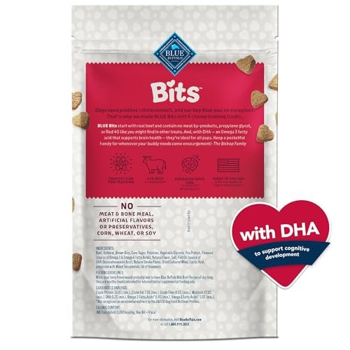 Blue Buffalo BLUE Soft Training Dog Treats Review Real Beef and DHA Benefits Blue Buffalo BLUE Soft Training Dog Treats Review Real Beef and DHA Benefits