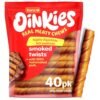 Hartz Oinkies Smoked Twists with Naturally Smoked Pork Rawhide-Free Dog Treats, Highly Digestible Long Lasting Dog Chews, 40 Count