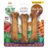 Nylabone Healthy Edibles Natural Dog Chews Long Lasting Roast Beef, Chicken & Bacon Flavor Treats for Dogs, Small/Regular (3 Count) Nylabone Healthy Edibles Natural Dog Chews Long Lasting Roast Beef, Chicken & Bacon Flavor Treats for Dogs, Small/Regular (3 Count)